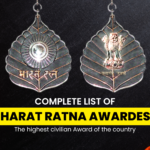 Poster displaying the complete list of Bharat Ratna awardees – India's highest civilian honor.