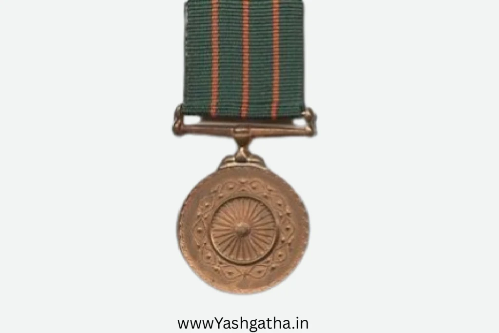 Shaurya Chakra medal, India’s peacetime gallantry award for valor, courageous action, or self-sacrifice.