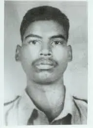 Portrait/photo of Albert Ekka – Param Vir Chakra recipient, Indian Army.