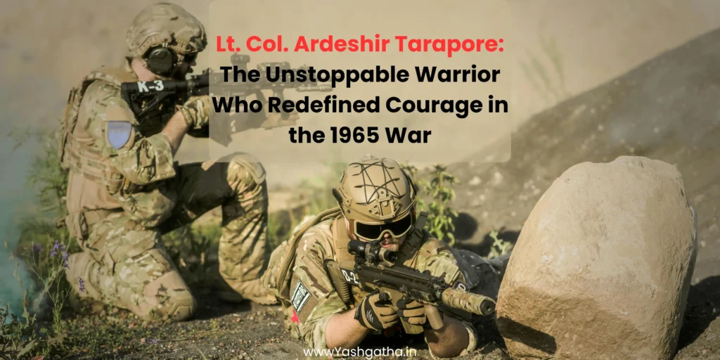 Soldiers in combat gear taking defensive positions during a battlefield operation, symbolizing courage and leadership in war.