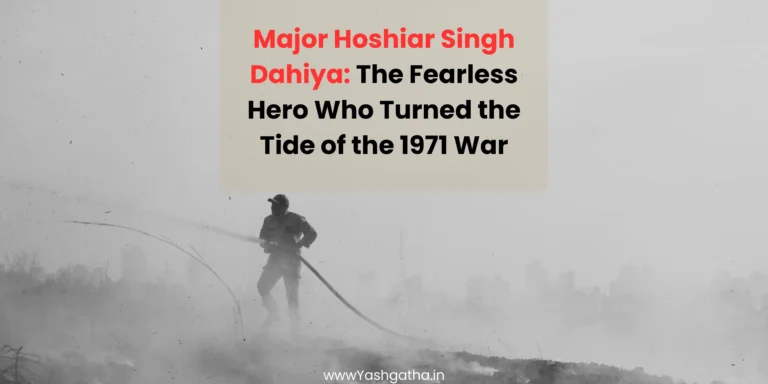 Silhouette of a soldier symbolizing the fearless bravery of Major Hoshiar Singh Dahiya, Param Vir Chakra hero of the 1971 War