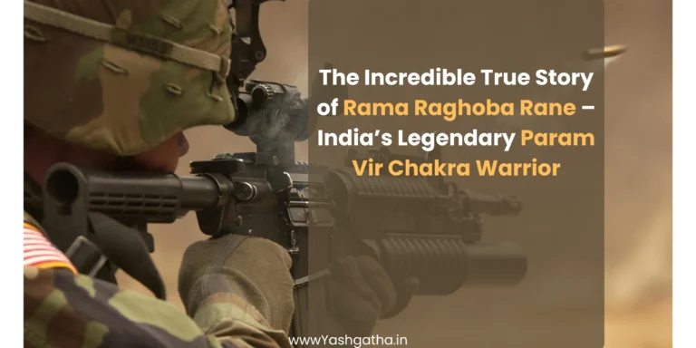 The Incredible True Story of Rama Raghoba Rane – India’s Legendary Param Vir Chakra Warrior