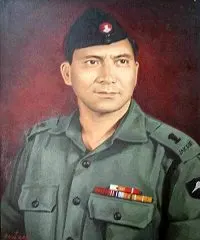 Indian Army soldier portrait in uniform from Honourpoint memorial